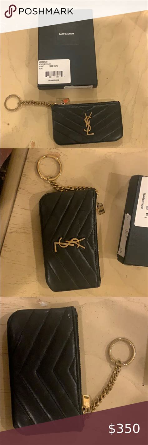 ysl key pouch fake|ysl coin purse keychain.